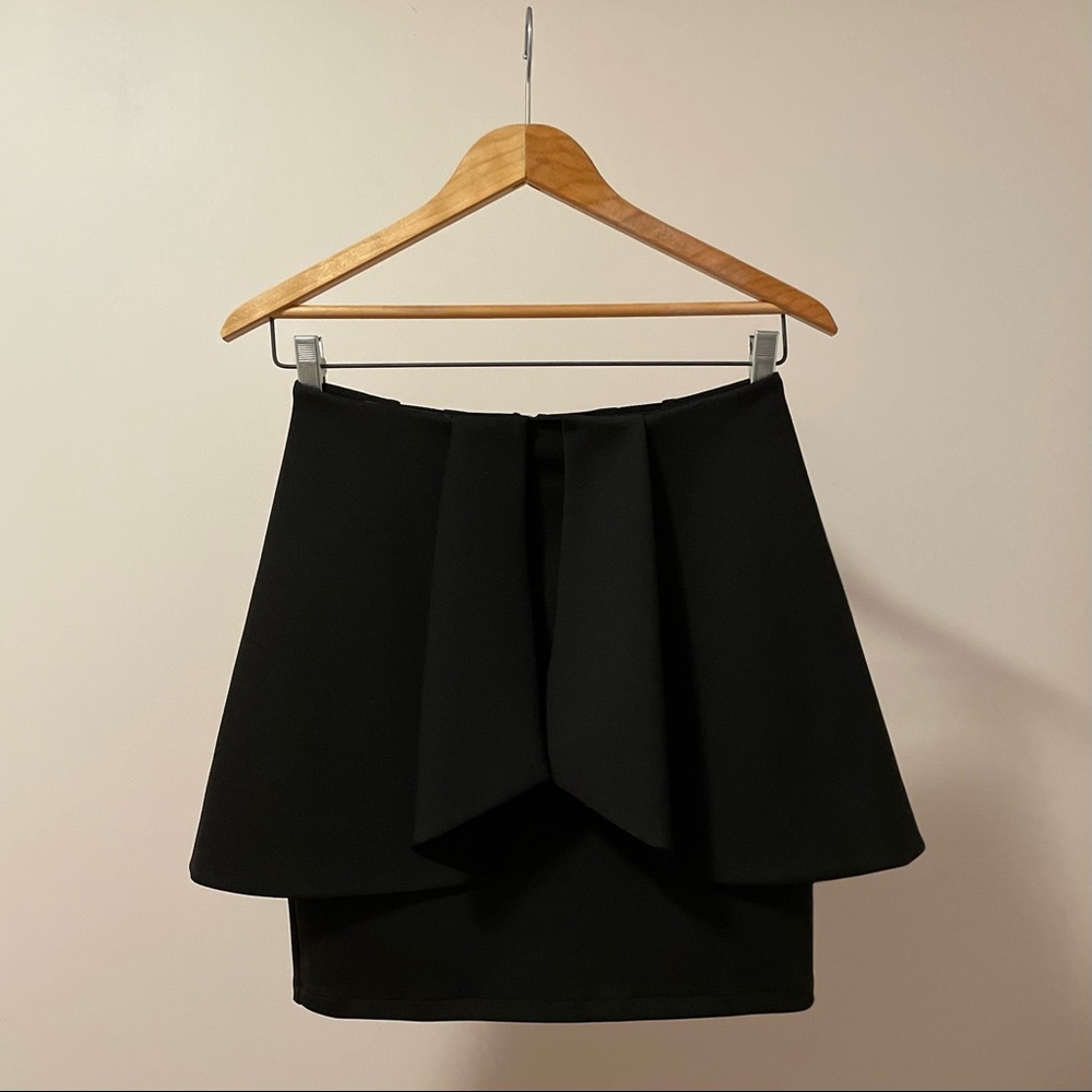 Breeze ** Sample Design** Black Mini Skirt